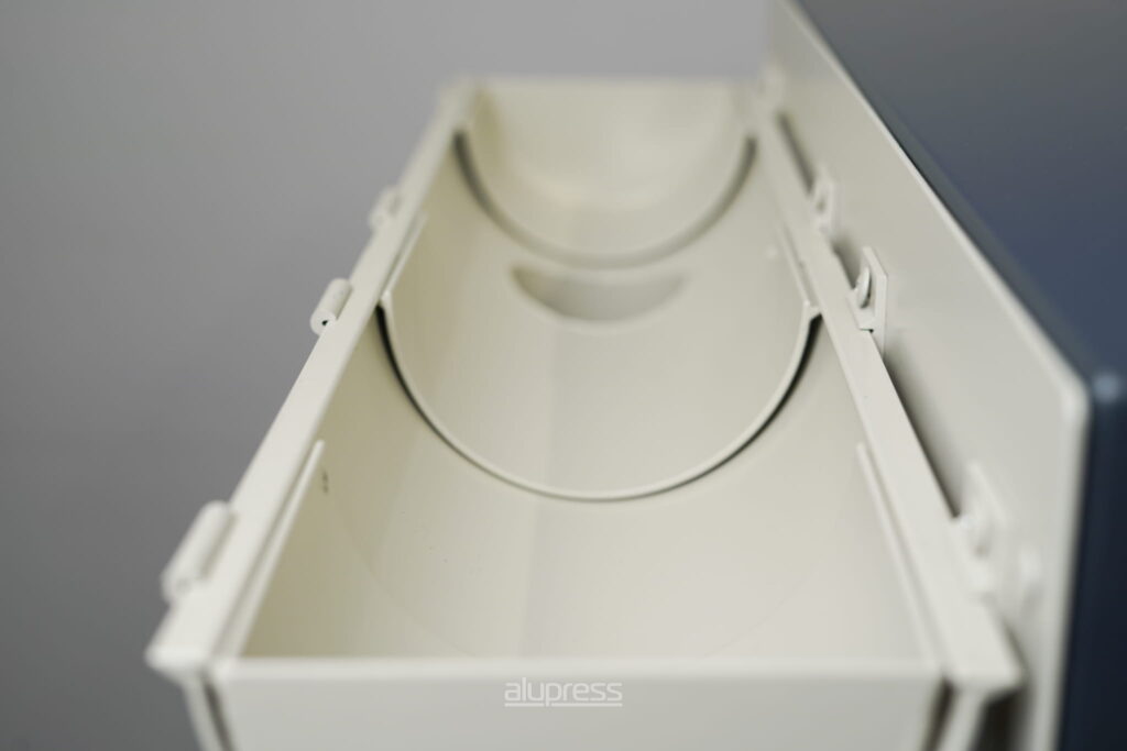 half round aluminium gutters manufactured in ireland