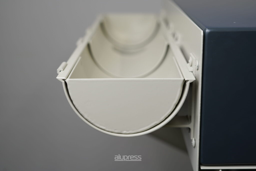 half round aluminium gutters manufactured in ireland