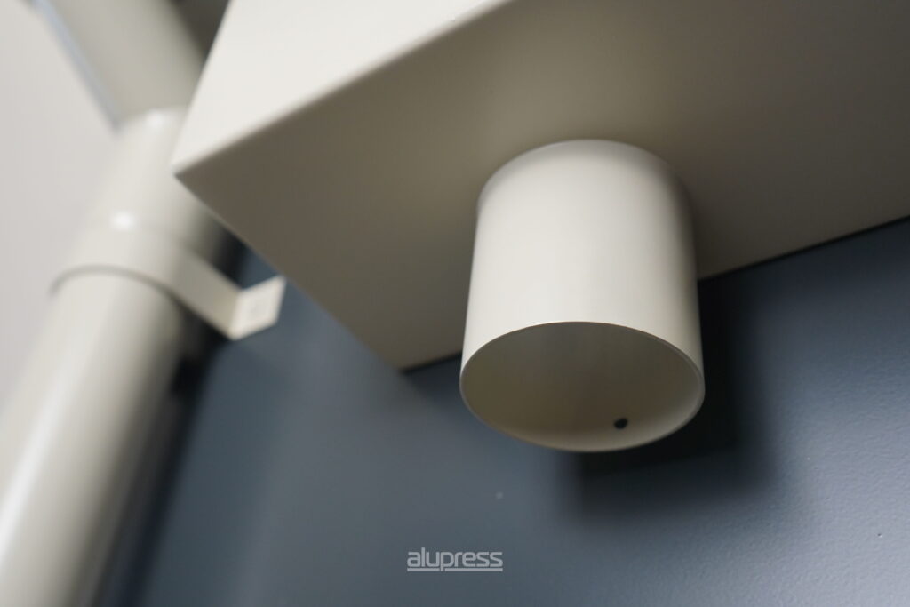 aluminium round downpipes available in various sizes and made in Ireland