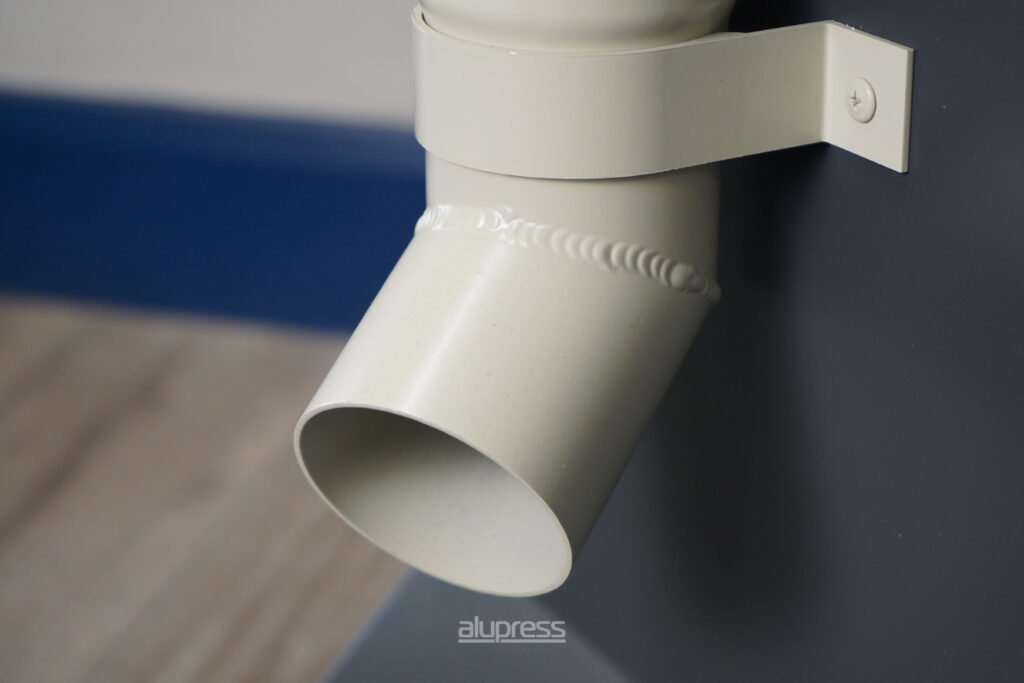 aluminium round downpipes available in various sizes and made in Ireland
