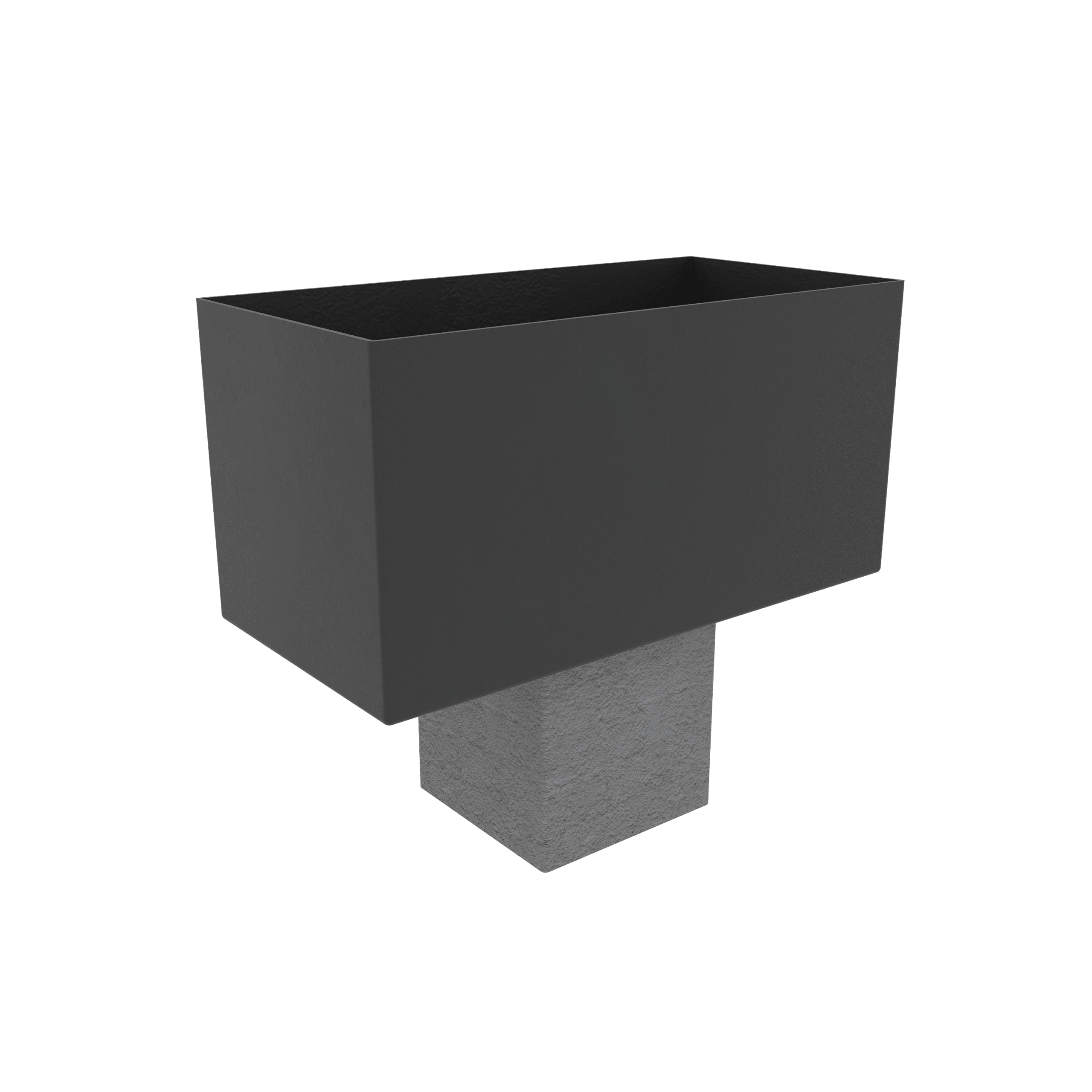 Anti-Vandal Square Aluminium Downpipes