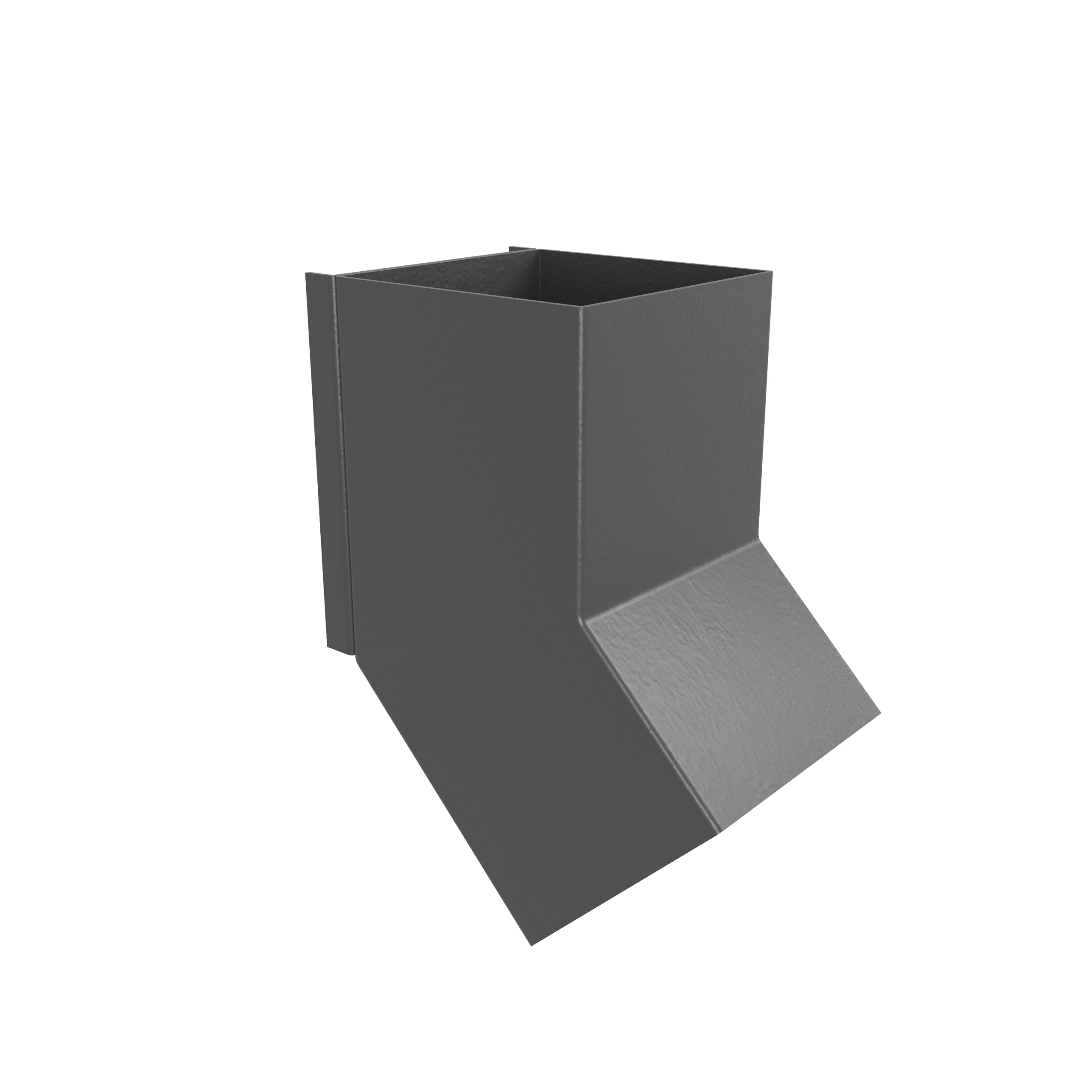 Anti-Vandal Square Aluminium Downpipes