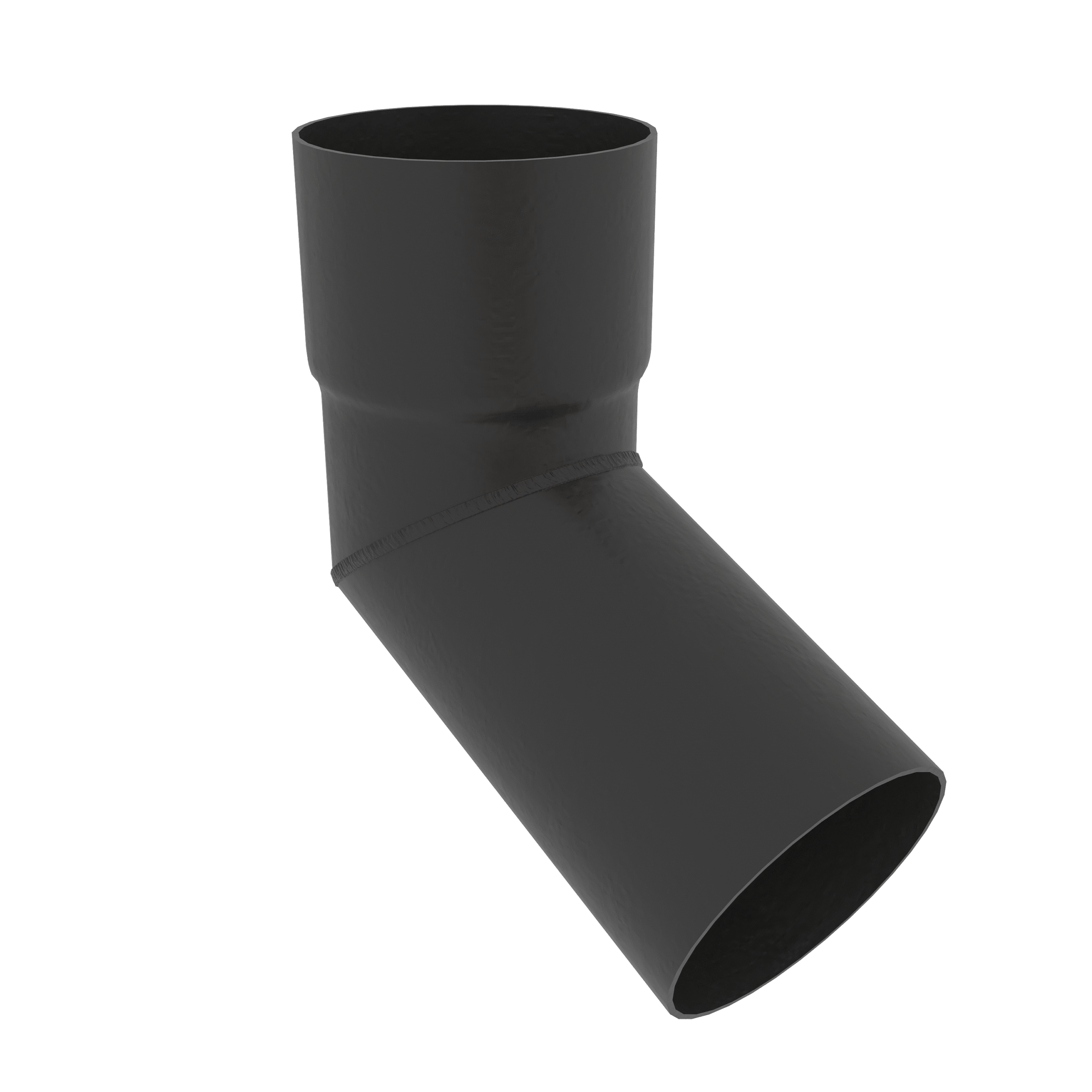 aluminium round downpipes available in various sizes and made in Ireland