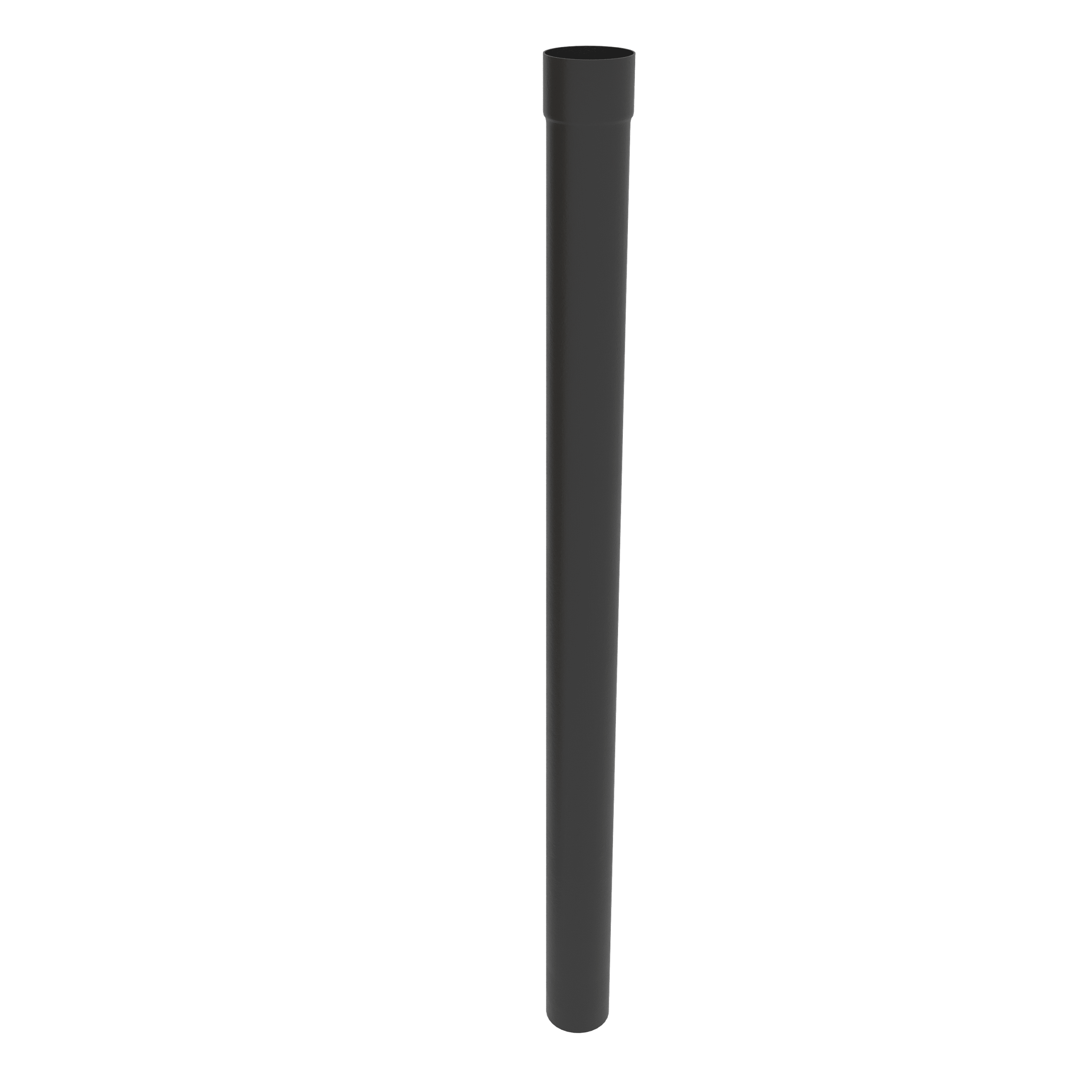 aluminium round downpipes available in various sizes and made in Ireland