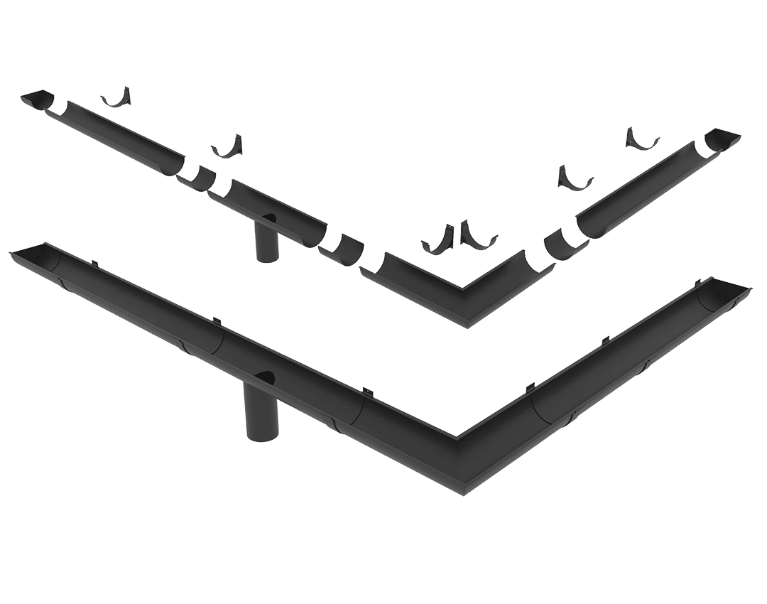 Aluminium Box/Square Gutters